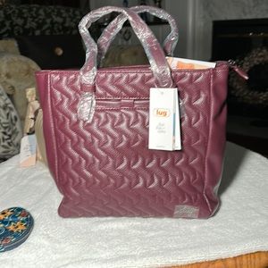 Lug Classic VL Quilted Tote w/ Crossbody Strap - Charter